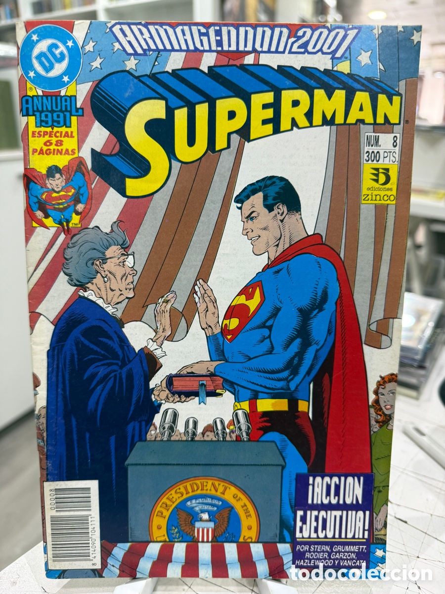 C&oacute;mics: Superman - Annual 1991 - Armageddon 2001 (Zinco) Num. 8 - Foto 1