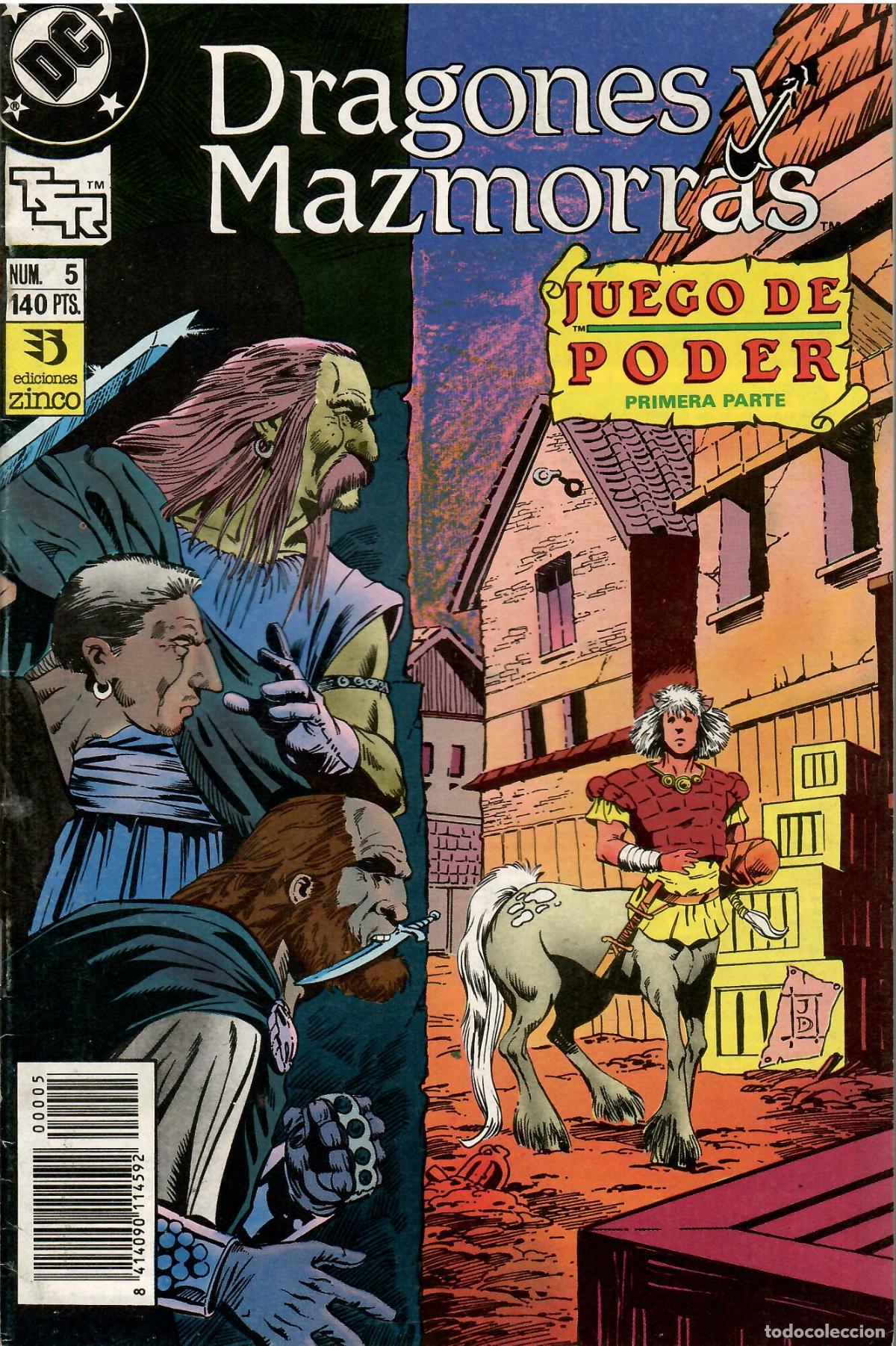 C&oacute;mics: Comic Dragones y mazmorras, n&ordm; 5 - Ediciones Zinco - Foto 1