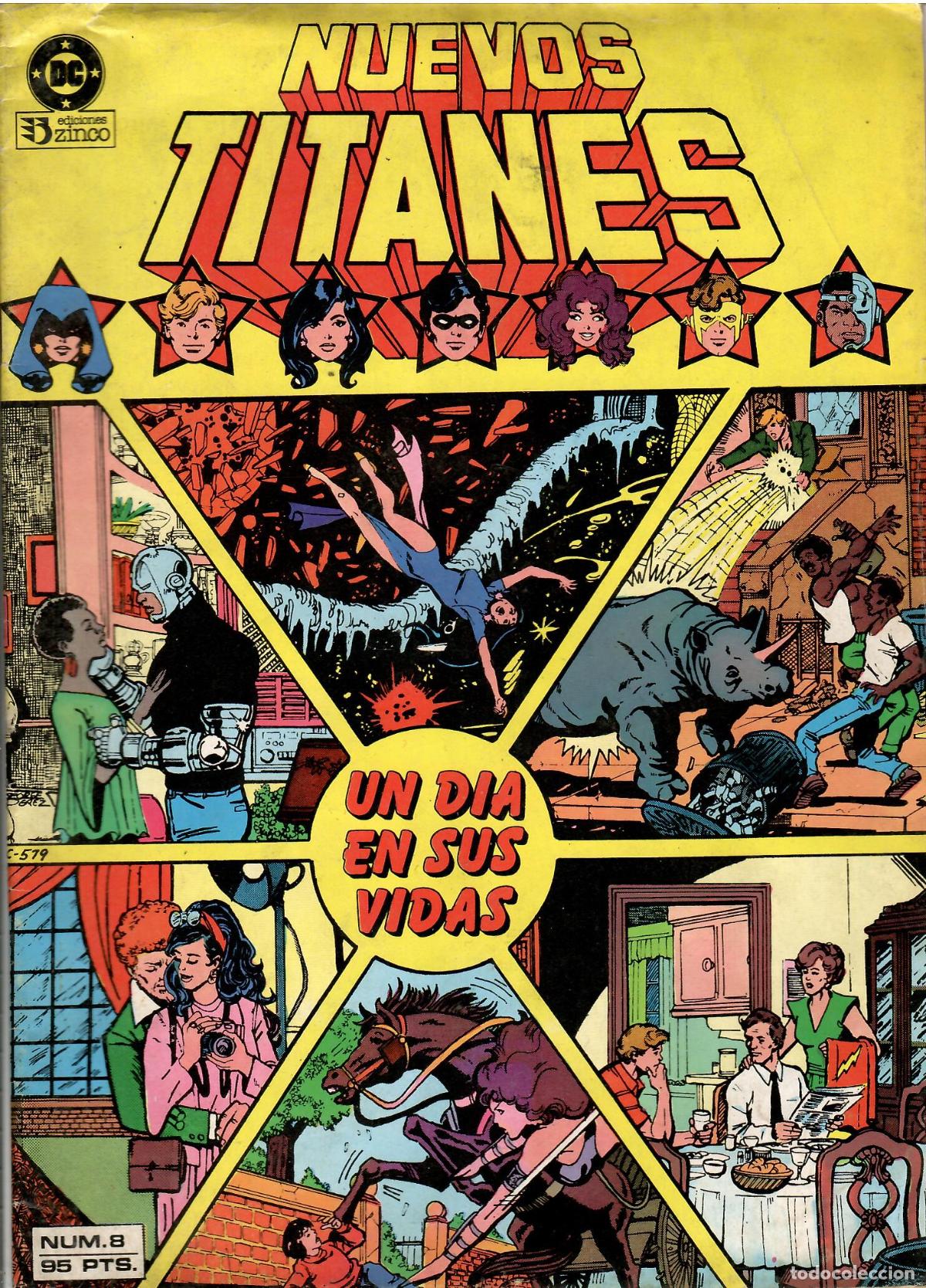 C&oacute;mics: Comic Nuevos Titanes, n&ordm; 8 - Ediciones Zinco - Foto 1