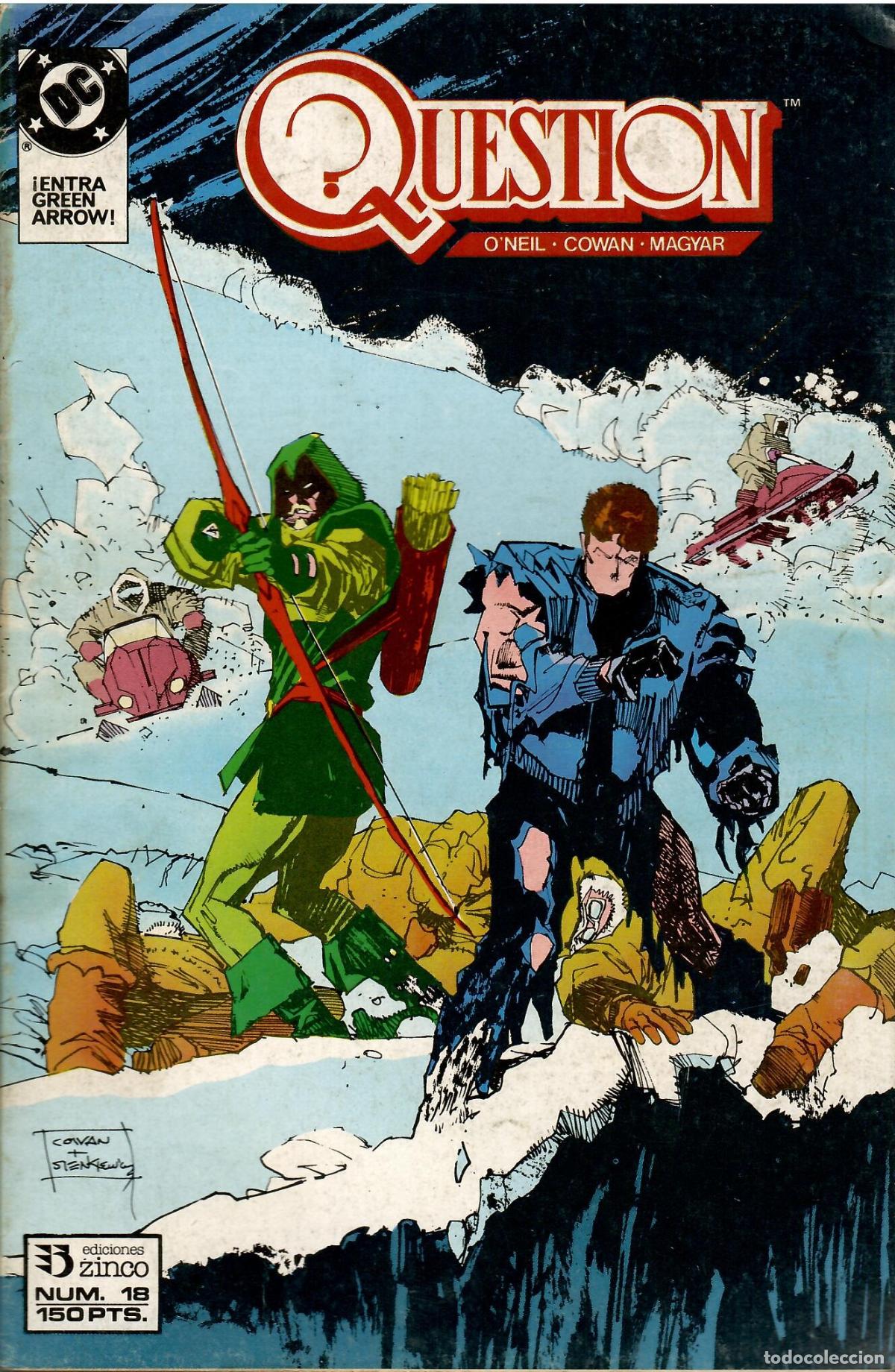C&oacute;mics: Comic Question, n&ordm; 18 - Ediciones Zinco - Foto 1