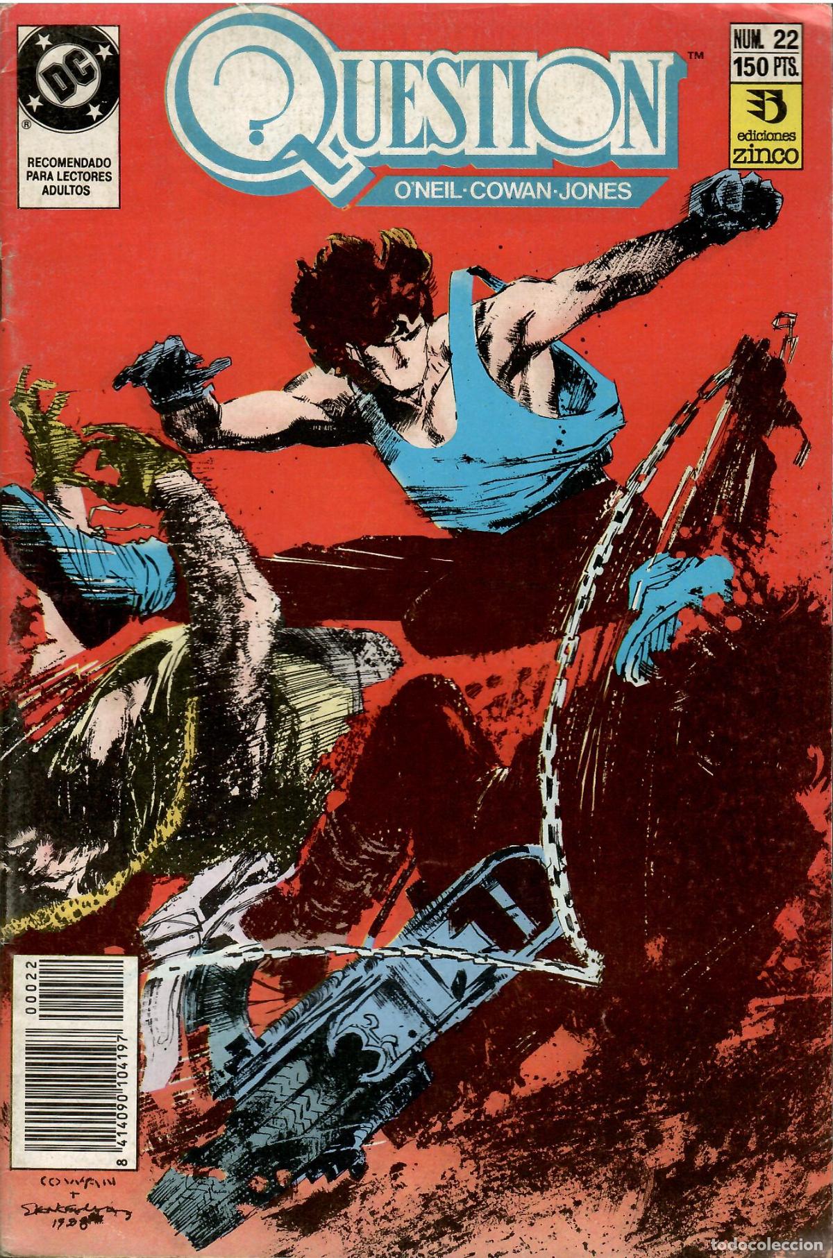 C&oacute;mics: Comic Question, n&ordm; 22 - Ediciones Zinco - Foto 1
