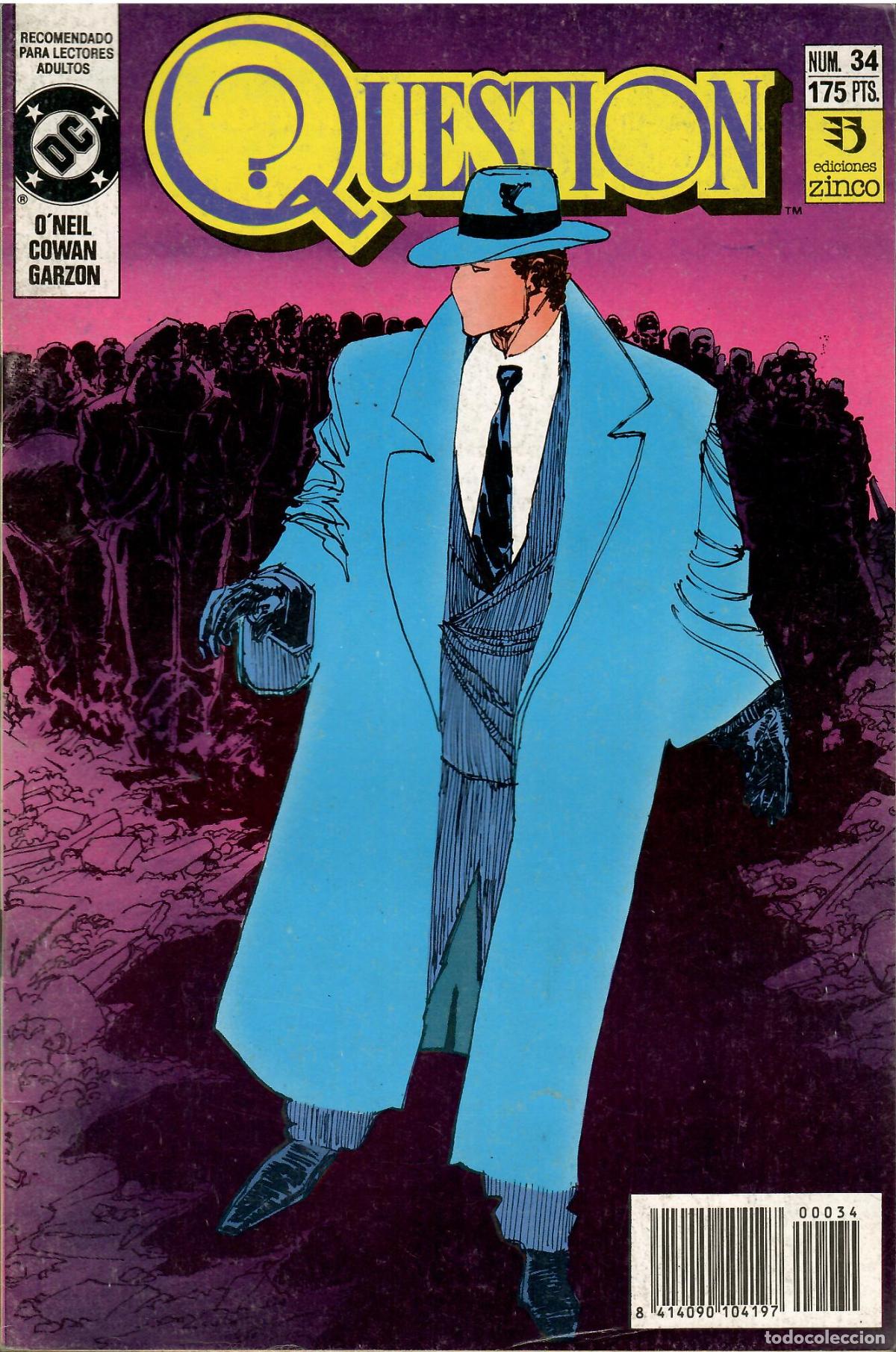 C&oacute;mics: Comic Question, n&ordm; 34 - Ediciones Zinco - Foto 1