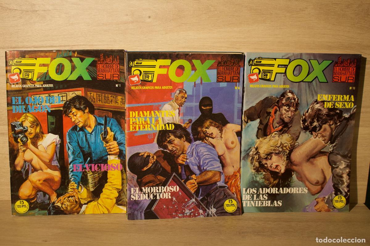 C&oacute;mics: FOX, EL HOMBRE DE MANHATTAN SUR Colecci&oacute;n Completa (14 nums.) (Zinco, 1987)