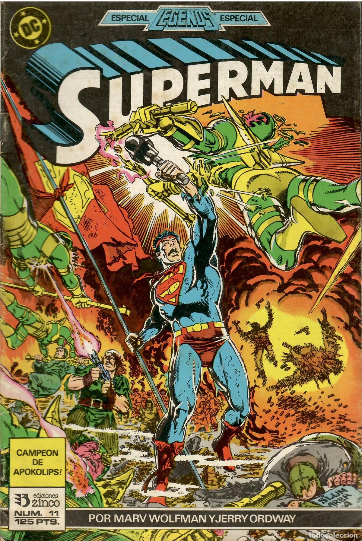 C&oacute;mics: Comic Superman, n&ordm; 11 - Ediciones Zinco - Foto 1