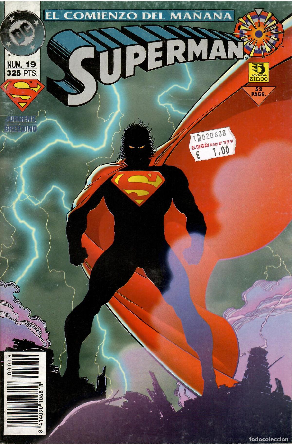 C&oacute;mics: Comic Superman, n&ordm; 19 - Ediciones Zinco - Foto 1