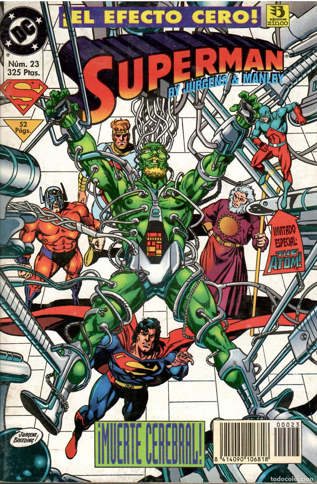 C&oacute;mics: Comic Superman, n&ordm; 23 - Ediciones Zinco - Foto 1
