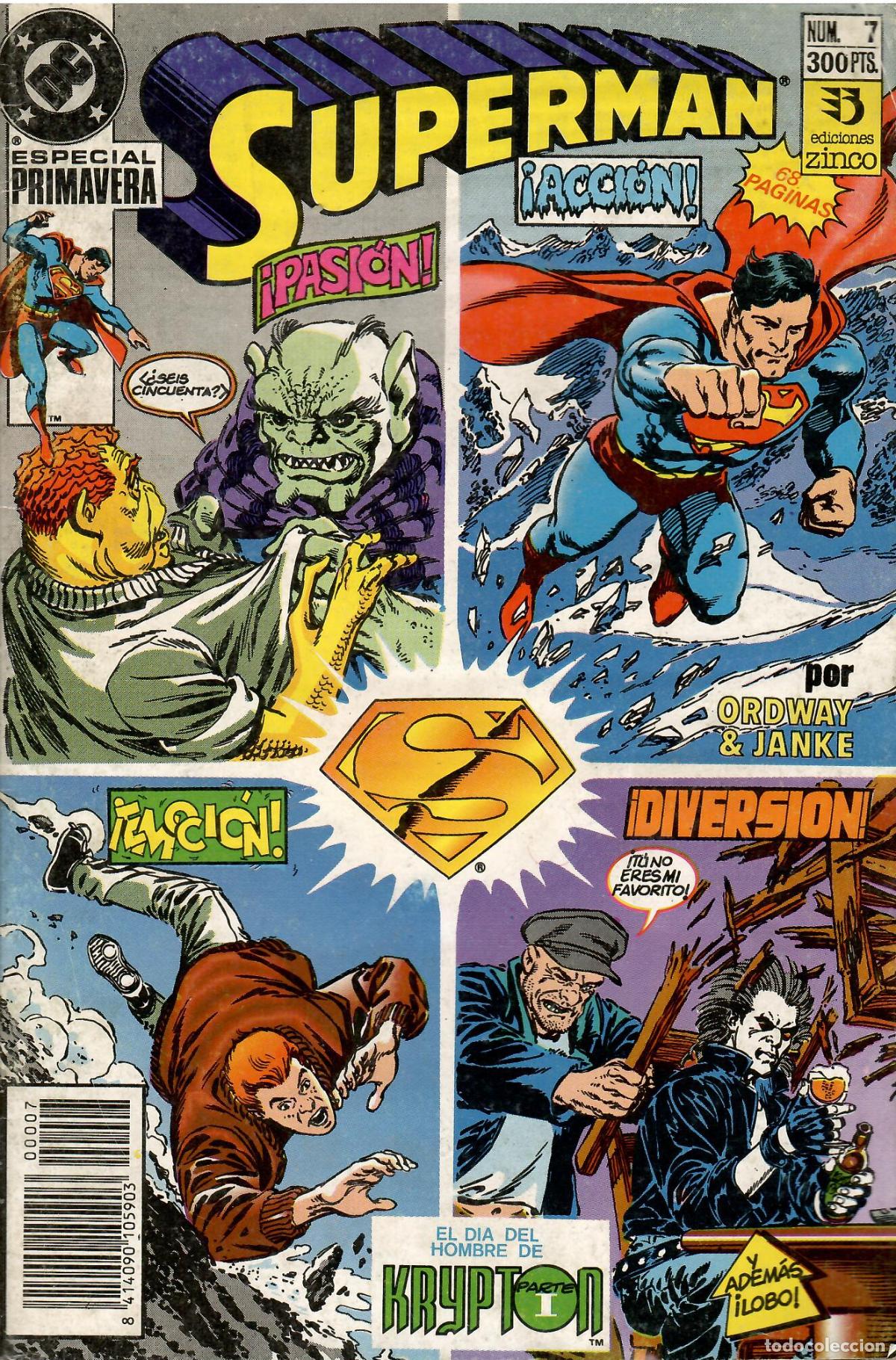 C&oacute;mics: Comic Superman Especial Primavera, n&ordm; 7 - Ediciones Zinco - Foto 1