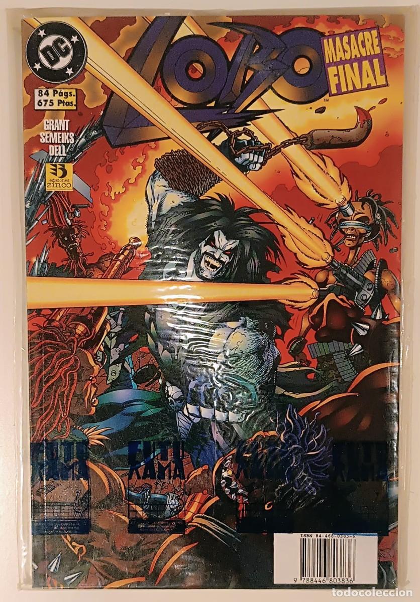 C&oacute;mics: Lobo: Masacre Final - Ediciones Zinco - Estado Excelente - Foto 1