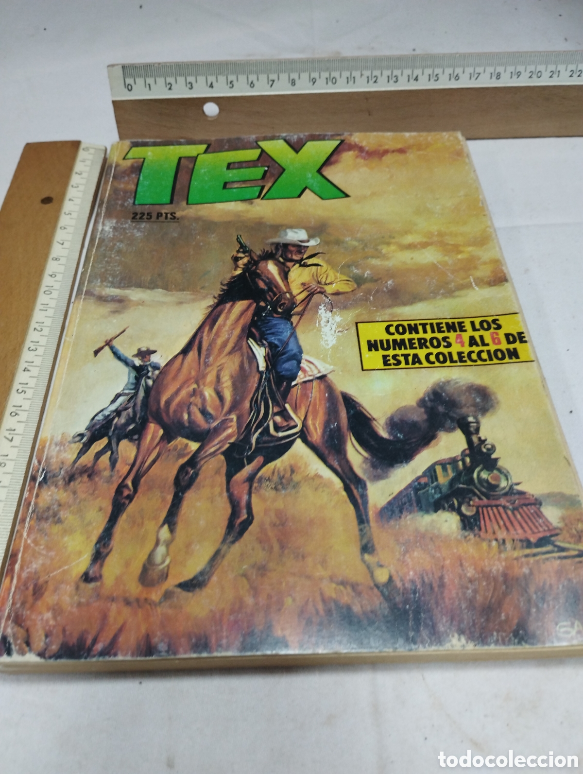 C&oacute;mics: Tex. N&uacute;meros del 4 al 6. Ediciones Zinco, 1983