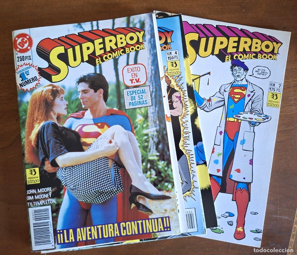 C&oacute;mics: Superboy - 7 n&uacute;meros - Completa