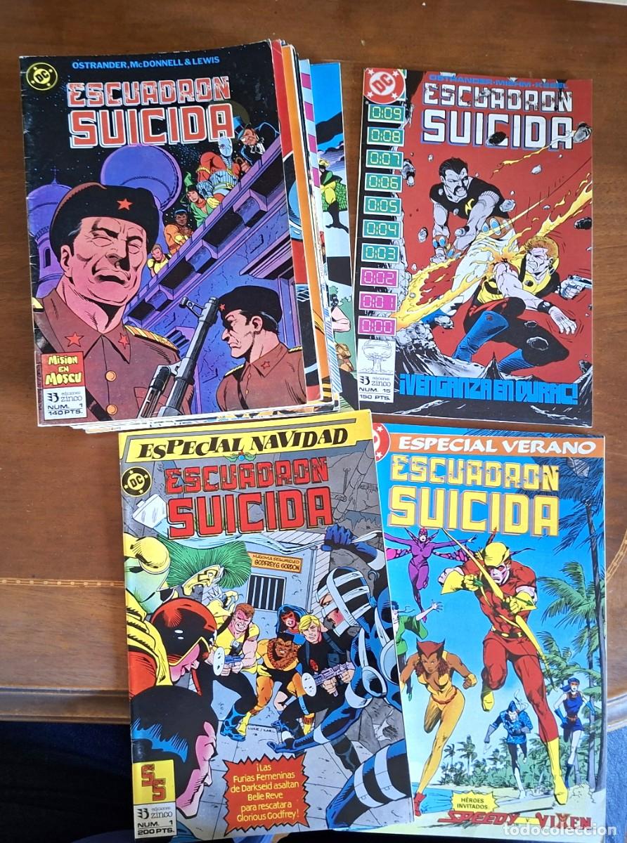 C&oacute;mics: Escuadr&oacute;n Suicida - 15 n&uacute;meros + 2 especiales- Completa