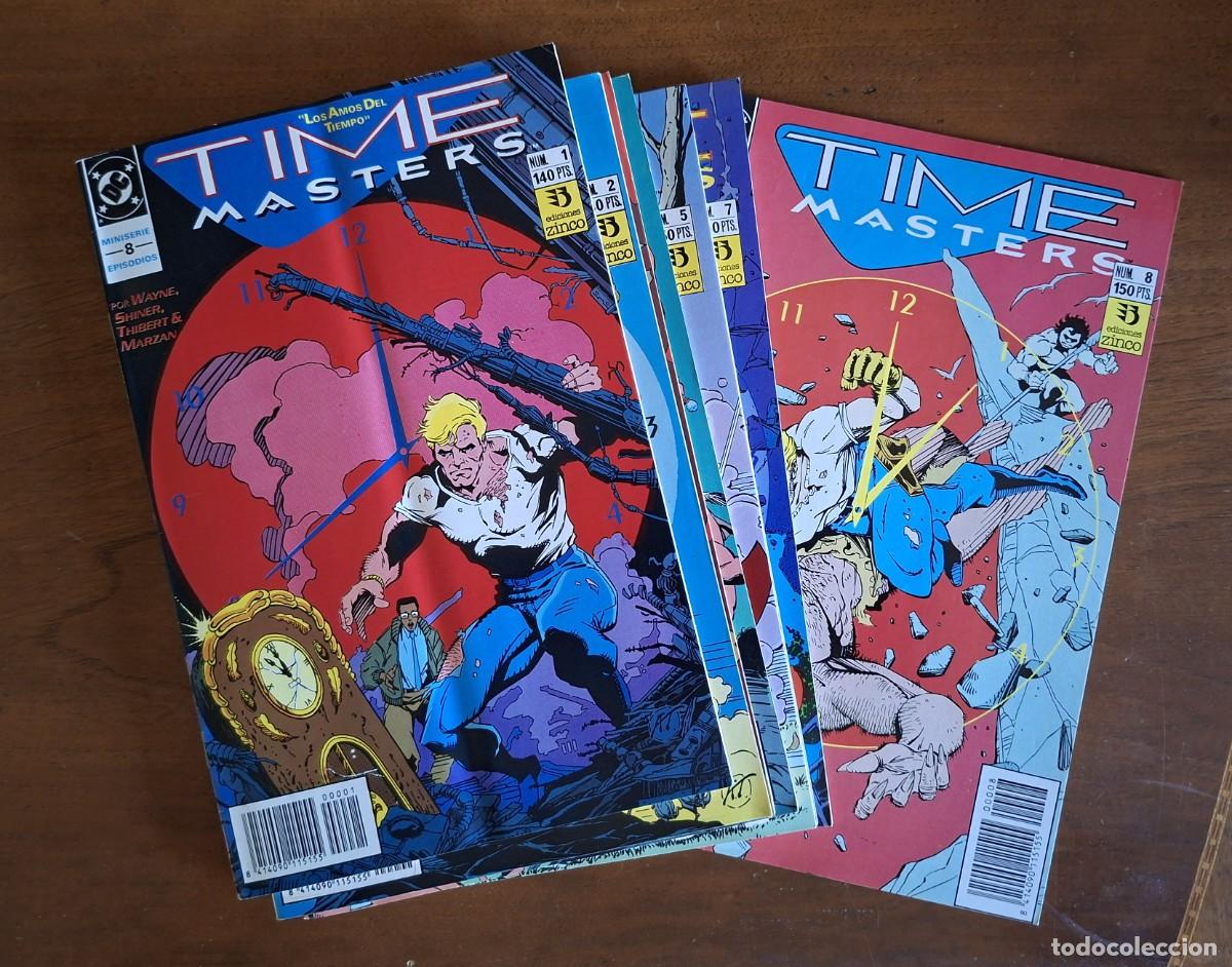 C&oacute;mics: Time Masters - 8 n&uacute;meros - Completa