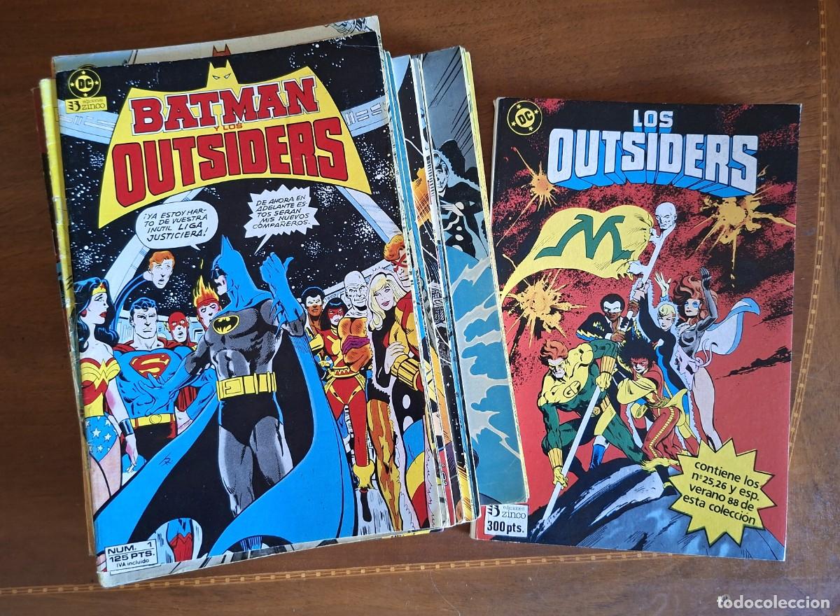 C&oacute;mics: Batman y los Outsiders - 26 n&uacute;meros + 1 especial -