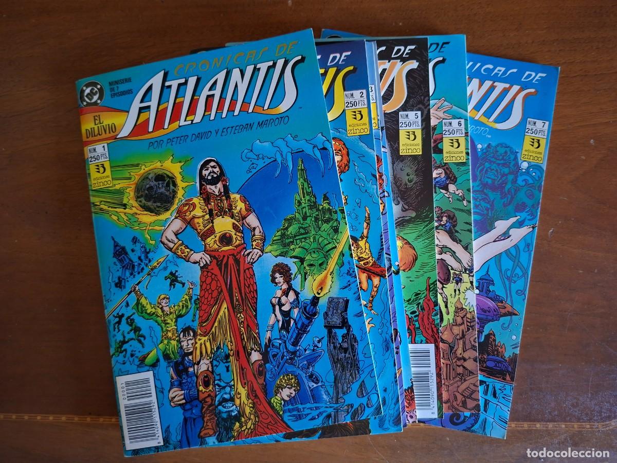 C&oacute;mics: Cr&oacute;nicas de Atlantis - 7 n&uacute;meros - Completa