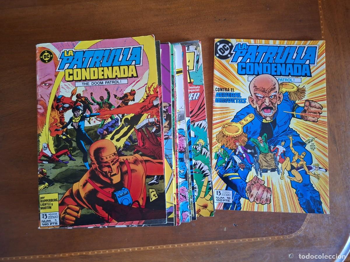 C&oacute;mics: La Patrulla Condenada - 16 n&uacute;meros - Completa