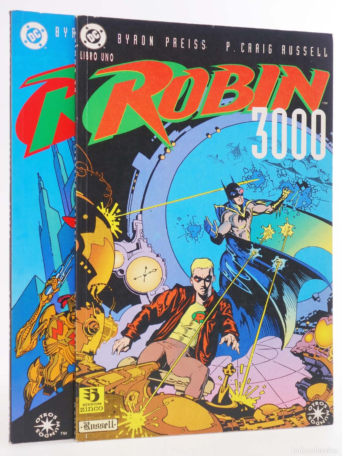 C&oacute;mics: ROBIN 3000 1 A 2. COMPLETA. Zinco, 1993