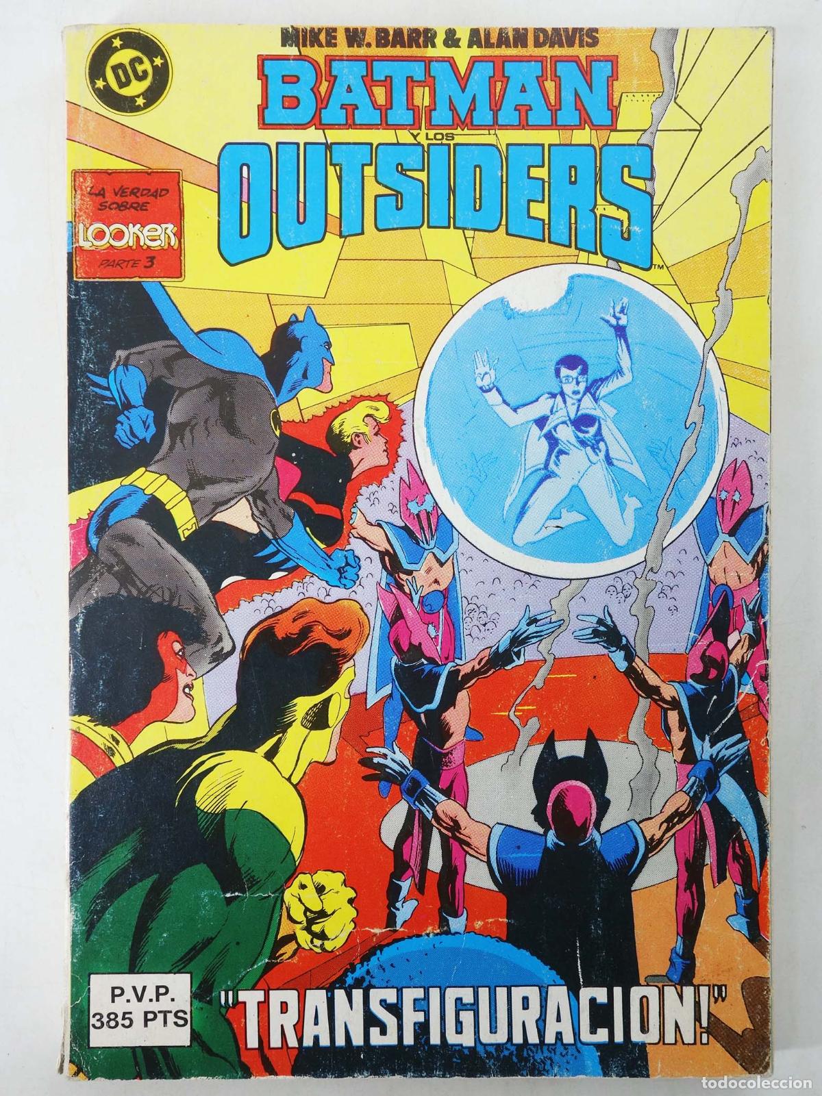 C&oacute;mics: BATMAN Y LOS OUTSIDERS 16 A 20. RETAPADO (Mike W. Barr/Alan Davis/Ron Randall) Zinco, 1987