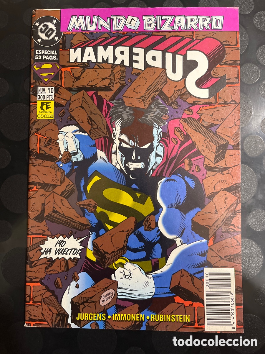 C&oacute;mics: SUPERMAN VOL.3 N.10 MUNDO BIZARRO DC ( 1983/1996 )