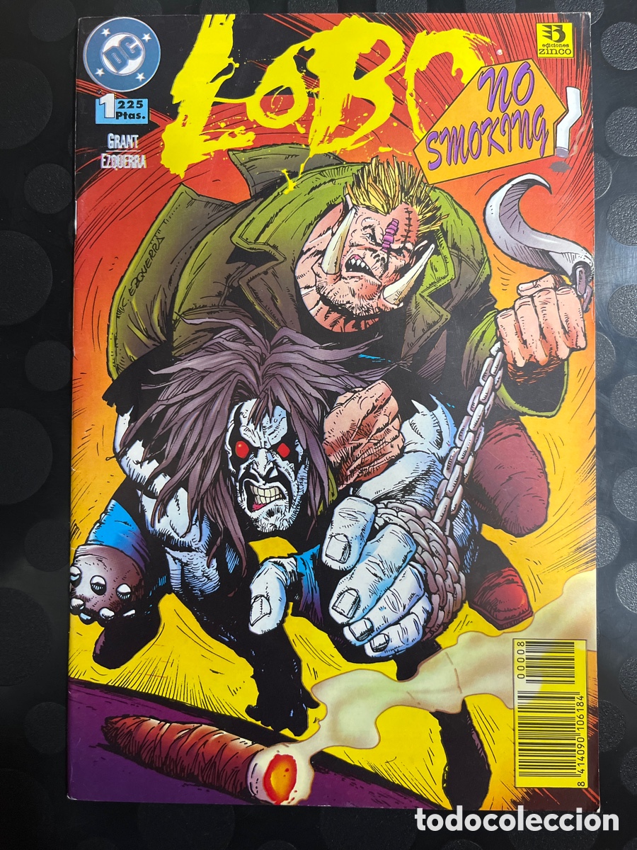 C&oacute;mics: LOBO : NO SMOKING DC ( 1996 )