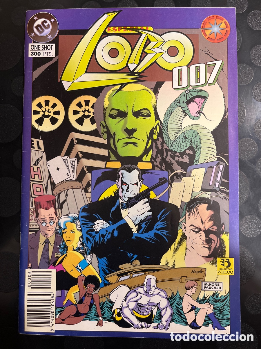 C&oacute;mics: LOBO : 007 DC ONE SHOT ESPECIAL ( 1995 )