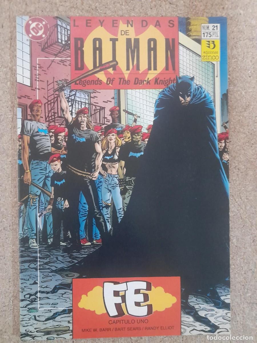 C&oacute;mics: Leyendas De Batman 21. DC Comics.Zinco