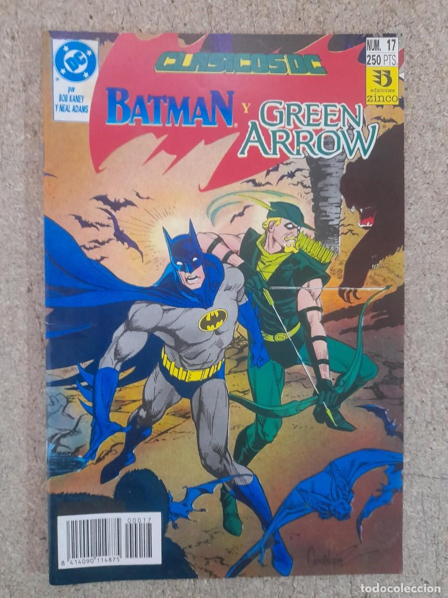 C&oacute;mics: Clasicos DC 17. Batman/Green Arrow. DC Comics.Zinco