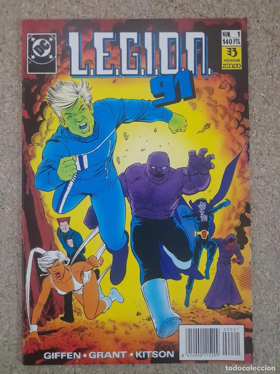 C&oacute;mics: Legion 91. n&ordm;1. DC Comics.Zinco