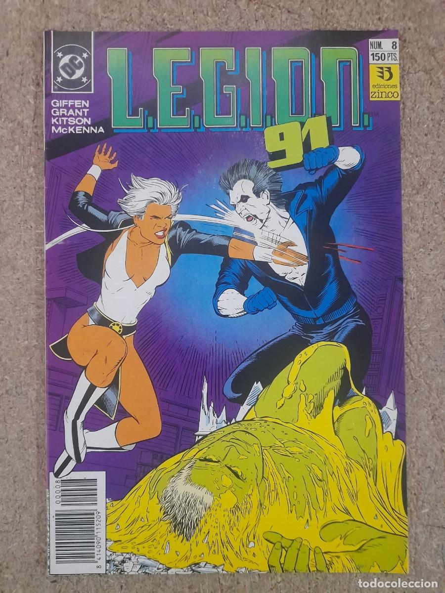 C&oacute;mics: Legion 91. n&ordm;8. DC Comics.Zinco
