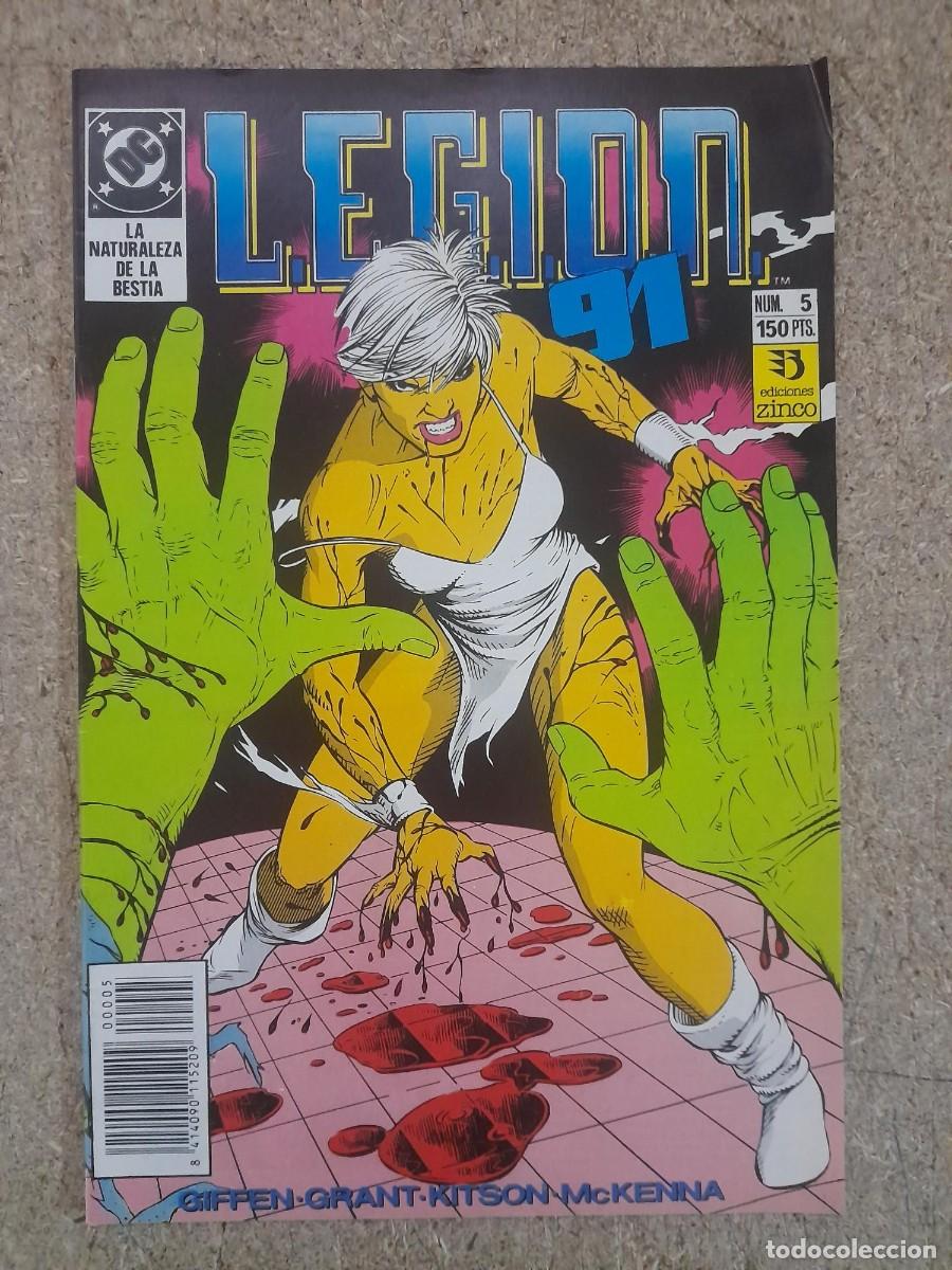 C&oacute;mics: Legion 91. n&ordm;5. DC Comics.Zinco