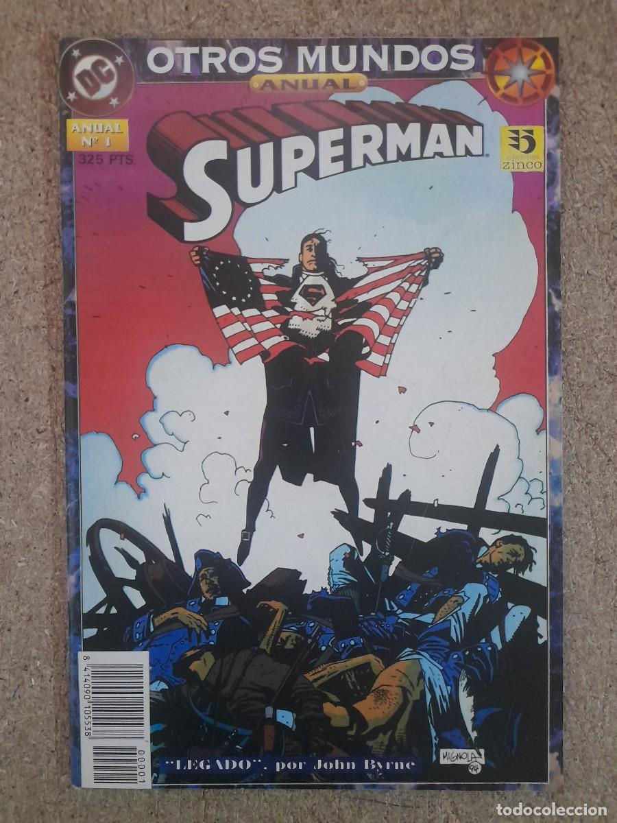 C&oacute;mics: Superman Anual.Otros Mundos. DC Comics.Zinco