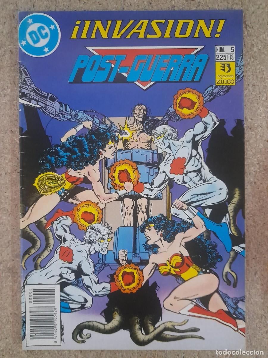 C&oacute;mics: Invasion 5. DC Comics.Zinco