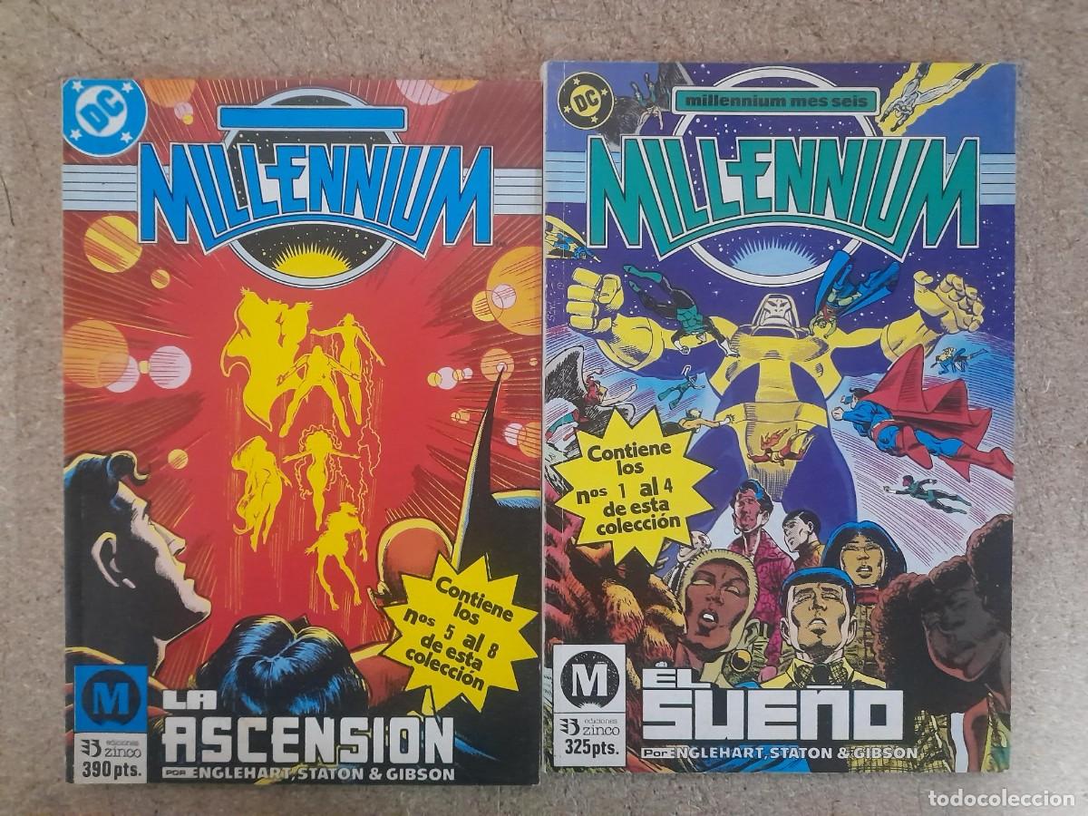 C&oacute;mics: Millennium Completa. 8 numeros. 2 Retapados. DC Comics.Zinco