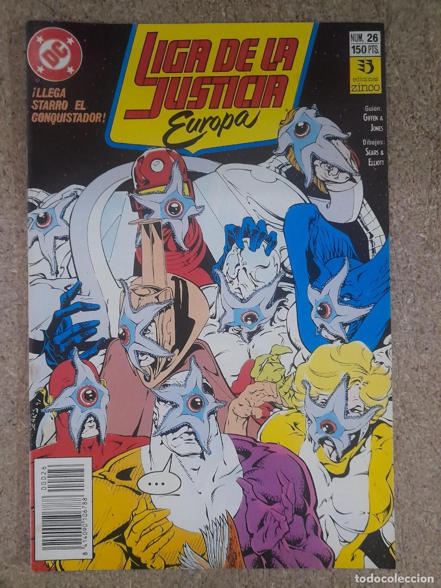 C&oacute;mics: Liga De La Justicia Europa 26. DC Comics.Zinco