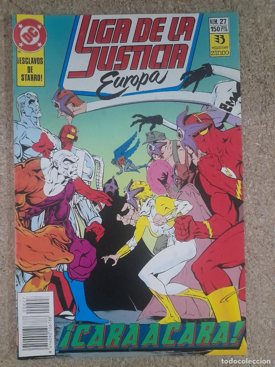 C&oacute;mics: Liga De La Justicia Europa 27. DC Comics.Zinco