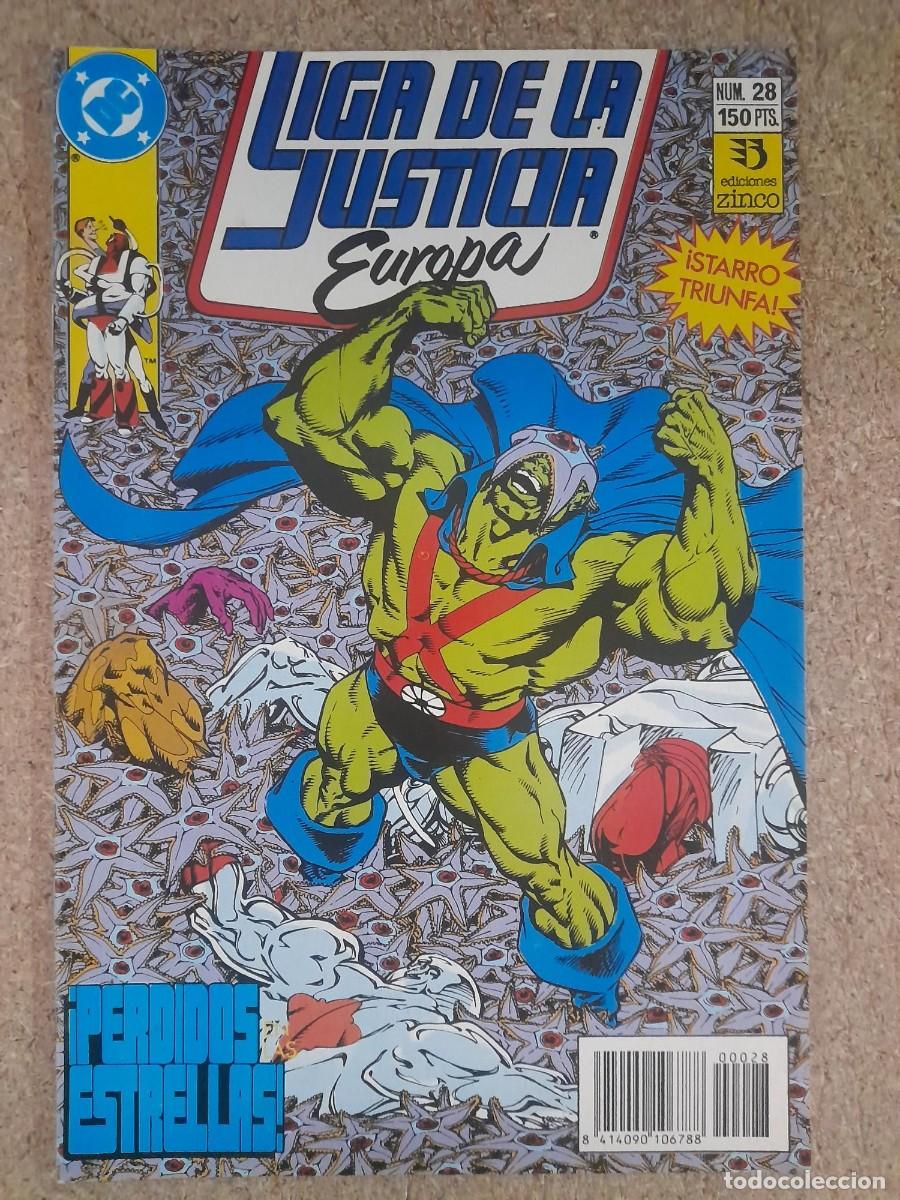 C&oacute;mics: Liga De La Justicia Europa 28. DC Comics.Zinco