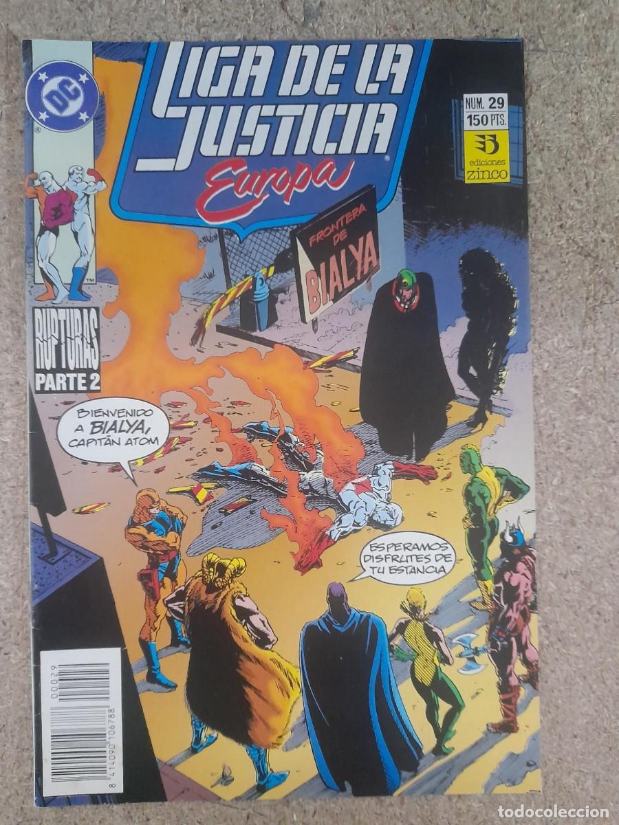 C&oacute;mics: Liga De La Justicia Europa 29. DC Comics.Zinco