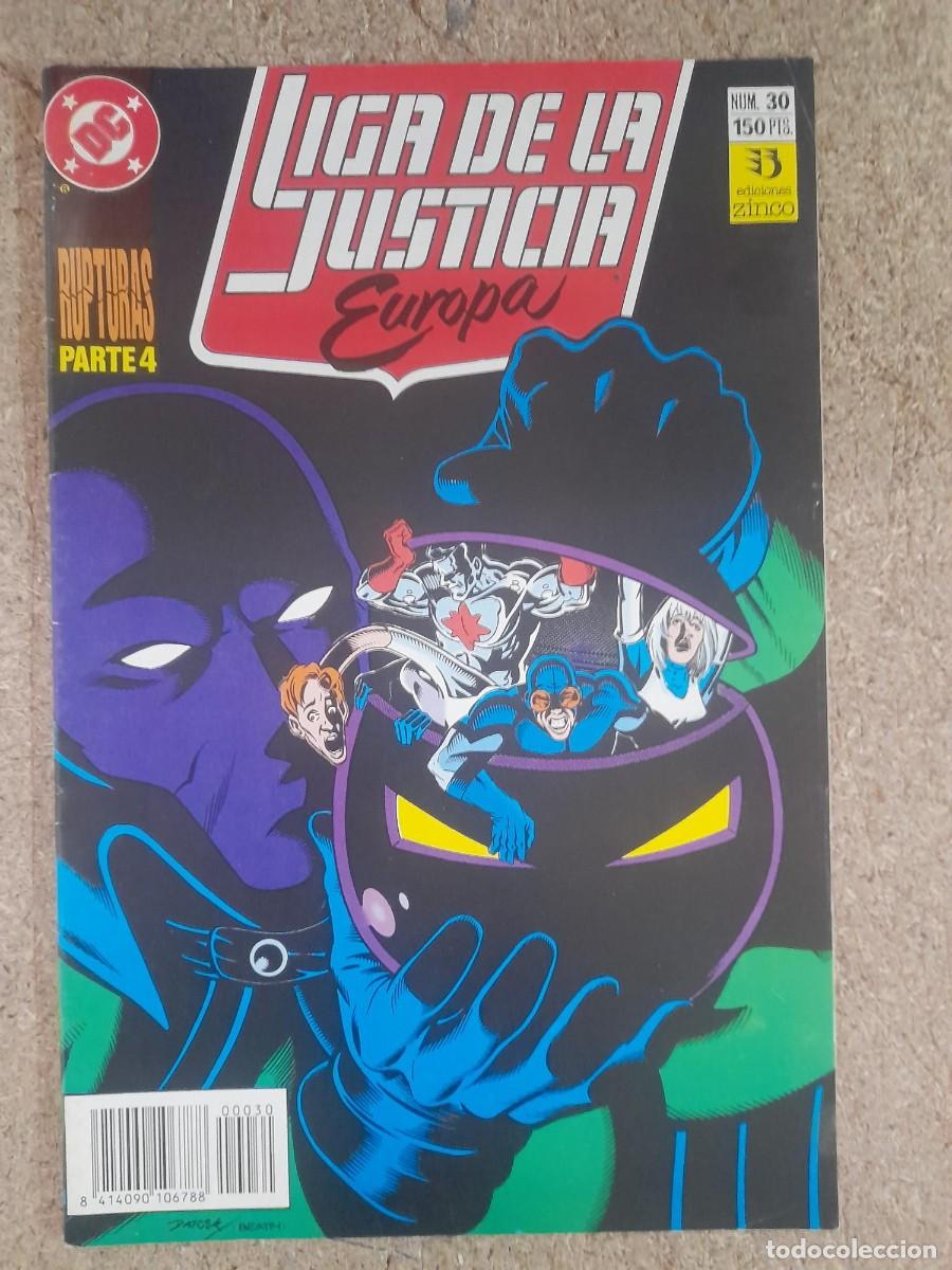 C&oacute;mics: Liga De La Justicia Europa 30. DC Comics.Zinco
