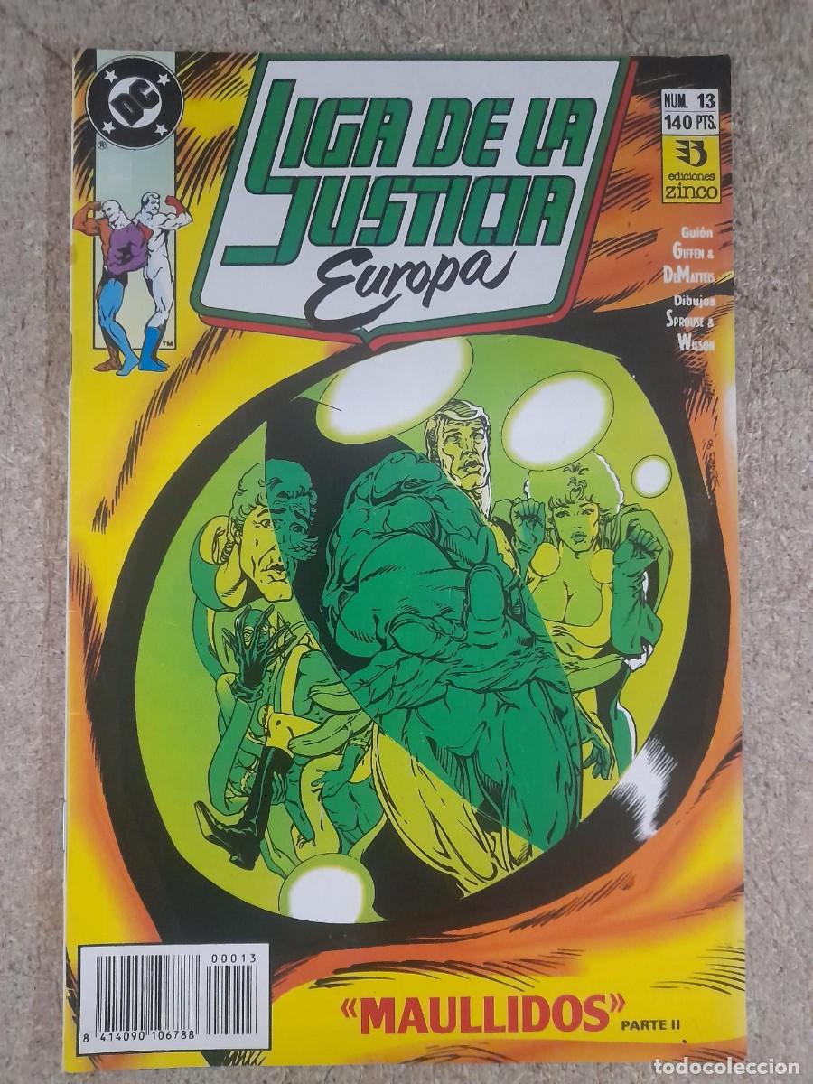 C&oacute;mics: Liga De La Justicia Europa 13. DC Comics.Zinco