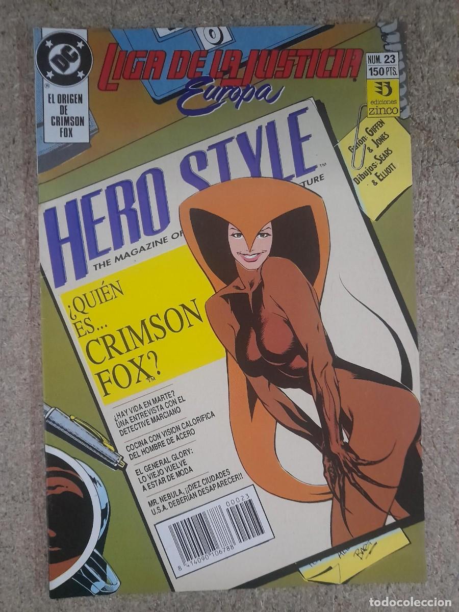 C&oacute;mics: Liga De La Justicia Europa 23. DC Comics.Zinco