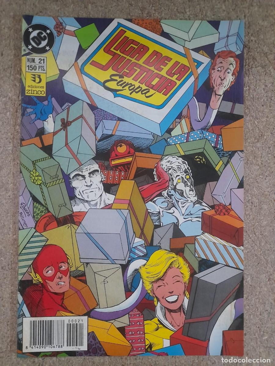 C&oacute;mics: Liga De La Justicia Europa 21. DC Comics.Zinco