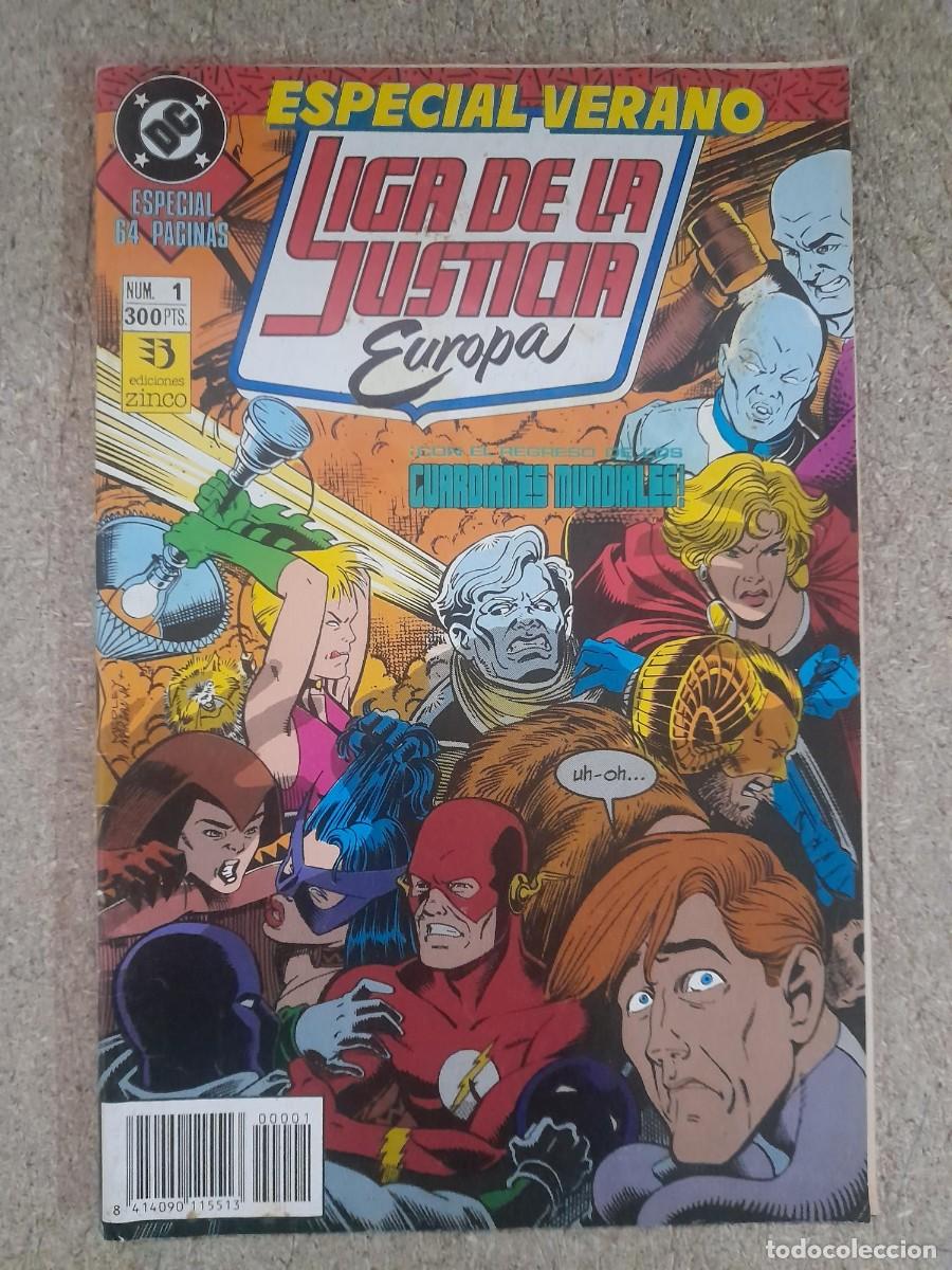 C&oacute;mics: Liga De La Justicia Europa Especial Verano 1. DC Comics.Zinco