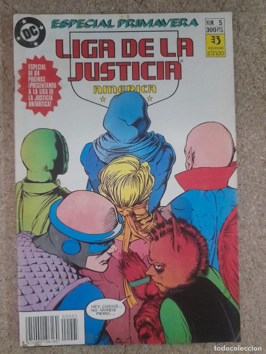 C&oacute;mics: Liga De La Justicia Internacional/America Especial Primavera 5. DC Comics.Zinco