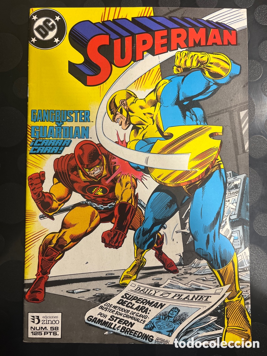 C&oacute;mics: SUPERMAN VOL.2 N.58 EL HOMBRE DE ACERO ( 1987/1993 )