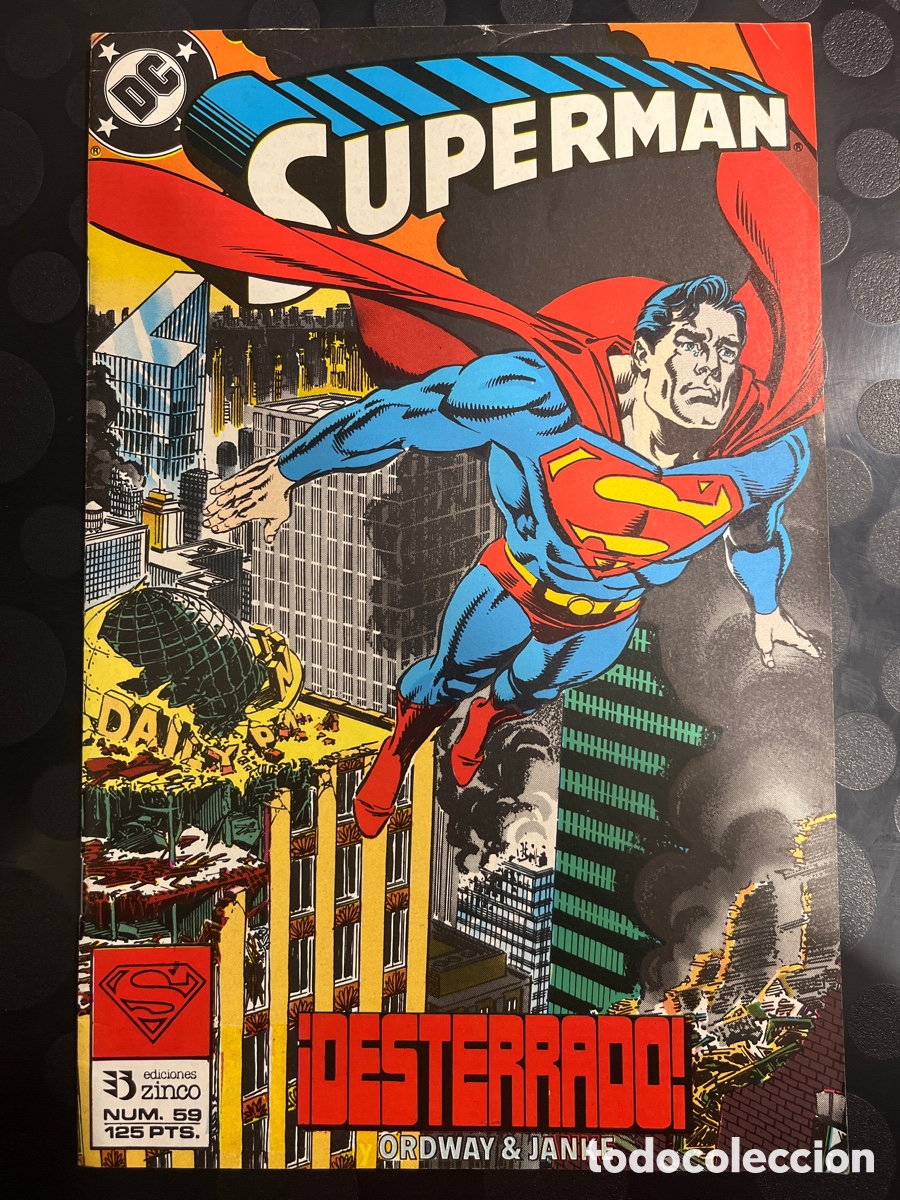 C&oacute;mics: SUPERMAN VOL.2 N.59 EL HOMBRE DE ACERO ( 1987/1993 )