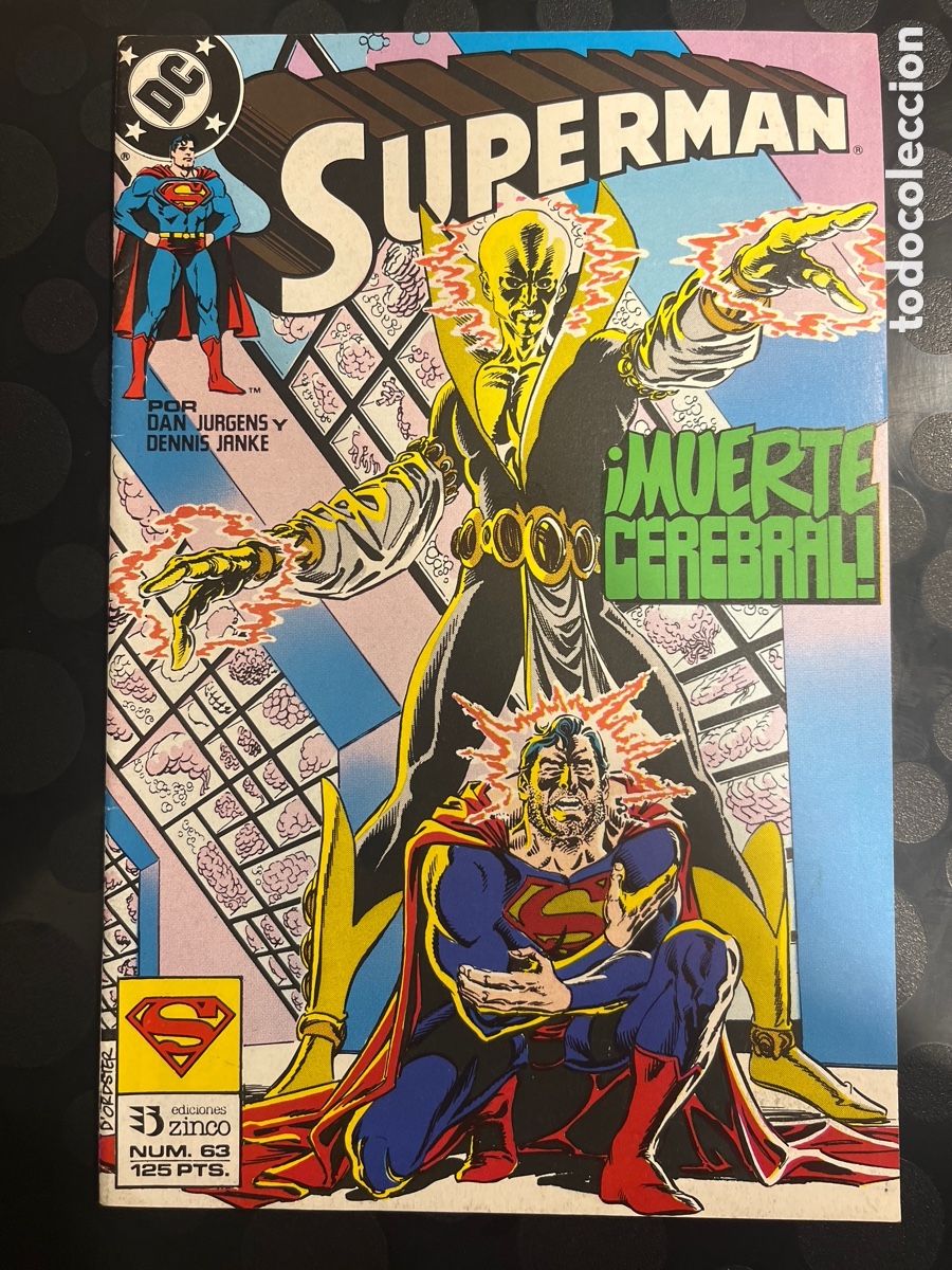 C&oacute;mics: SUPERMAN VOL.2 N.63 EL HOMBRE DE ACERO ( 1987/1993 )