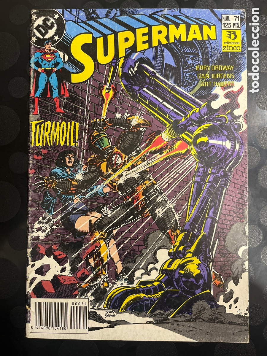 C&oacute;mics: SUPERMAN VOL.2 N.71 EL HOMBRE DE ACERO ( 1987/1993 )