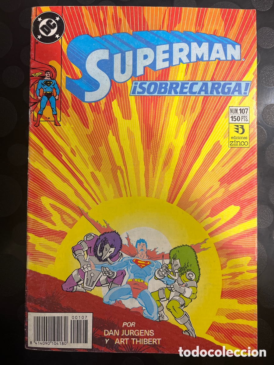 C&oacute;mics: SUPERMAN VOL.2 N.107 EL HOMBRE DE ACERO ( 1987/1993 )