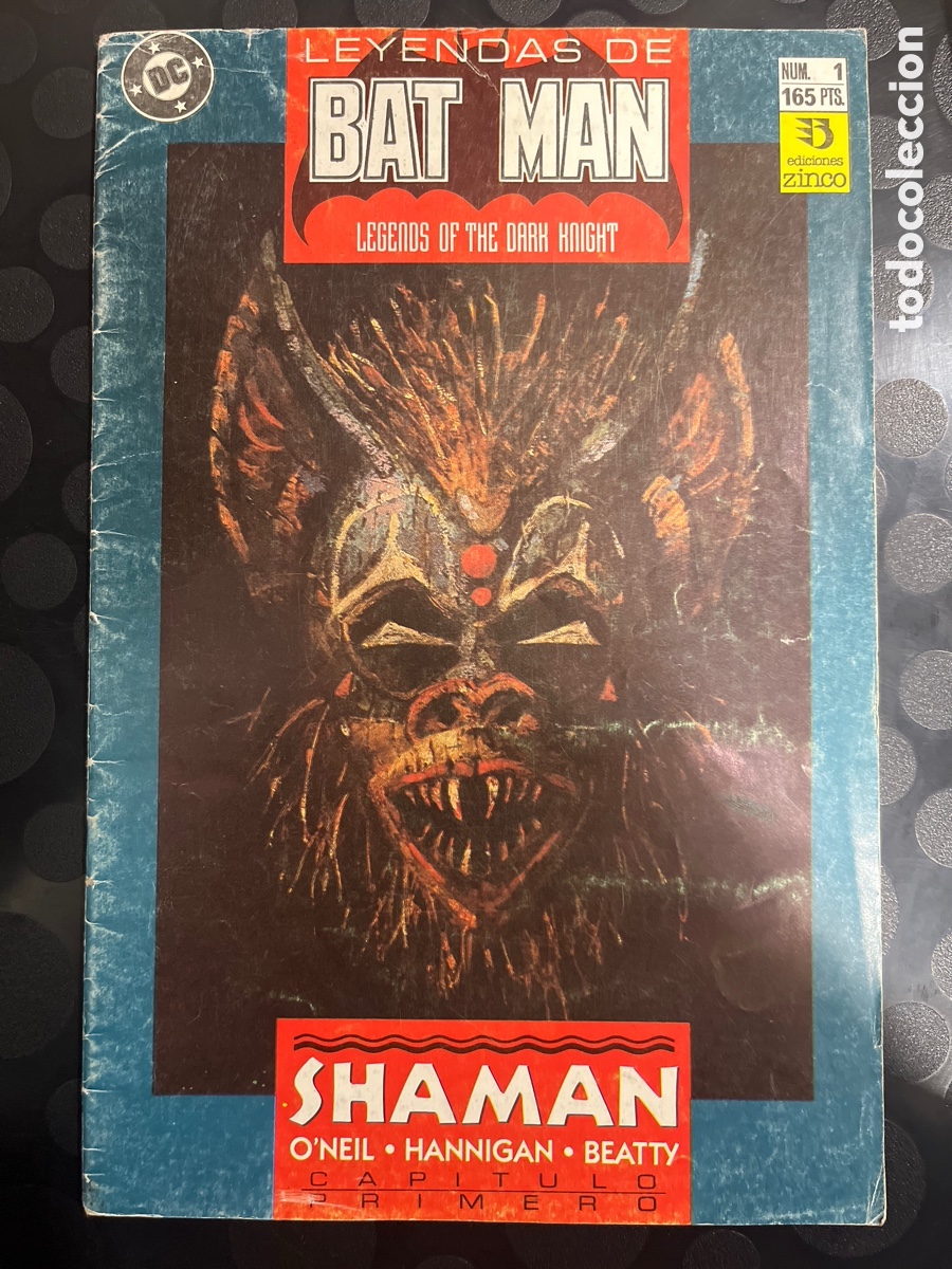 C&oacute;mics: LEYENDAS DE BATMAN N.1 LEGENDS OF THE DARK NIGHT : SHAMAN DC ( 1990/1993 )