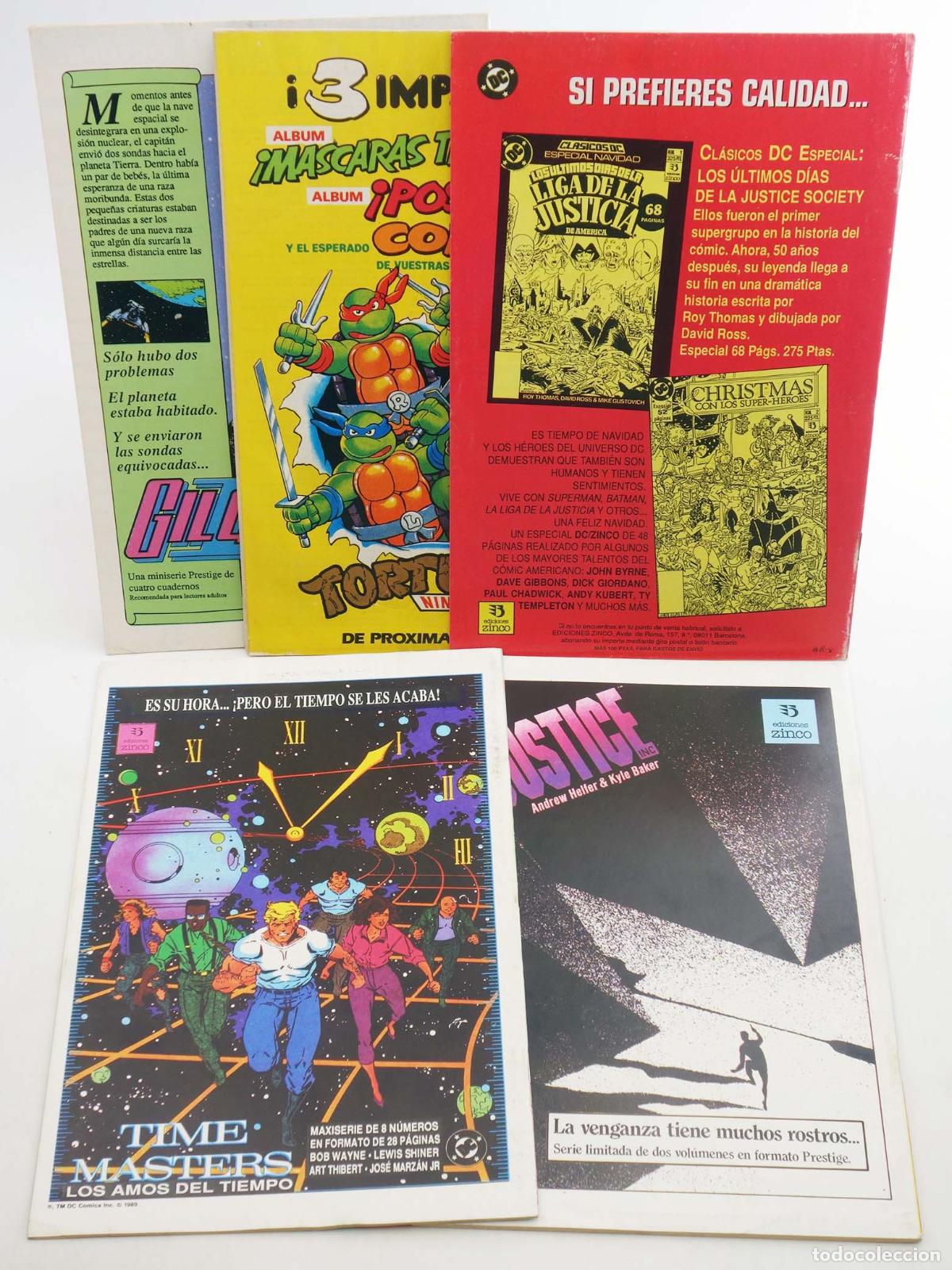 C&oacute;mics: FLASH 1 A 5. COMPLETA. Zinco, 1990 - Foto 2