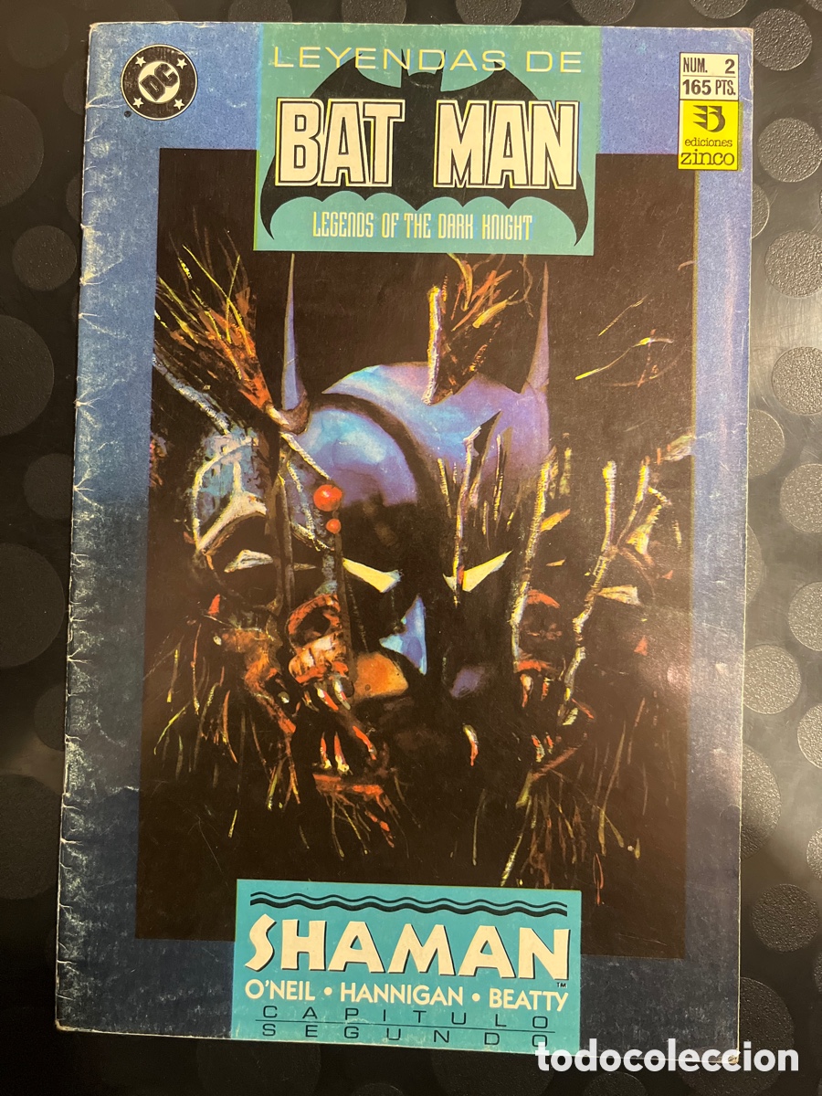 C&oacute;mics: LEYENDAS DE BATMAN N.2 LEGENDS OF THE DARK NIGHT : SHAMAN DC ( 1990/1993 )